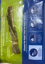 Load image into Gallery viewer, Belly Bark Green Tripe Chews (revised product)) manufacture is recreating this item