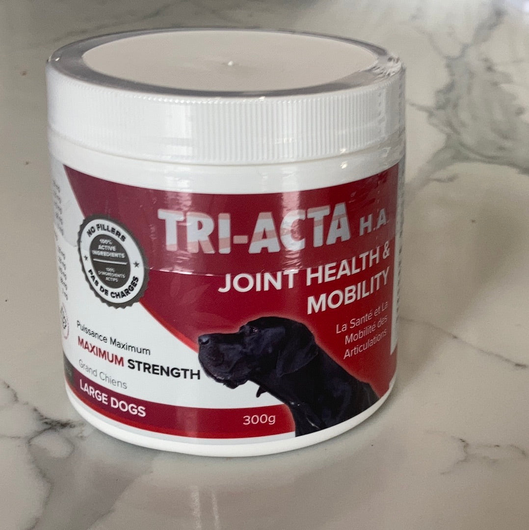 Tri acta for clearance dogs