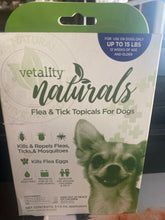 Load image into Gallery viewer, 16-40 LBS - Vetality Naturals Flea &amp; Tick Topical For Dogs
