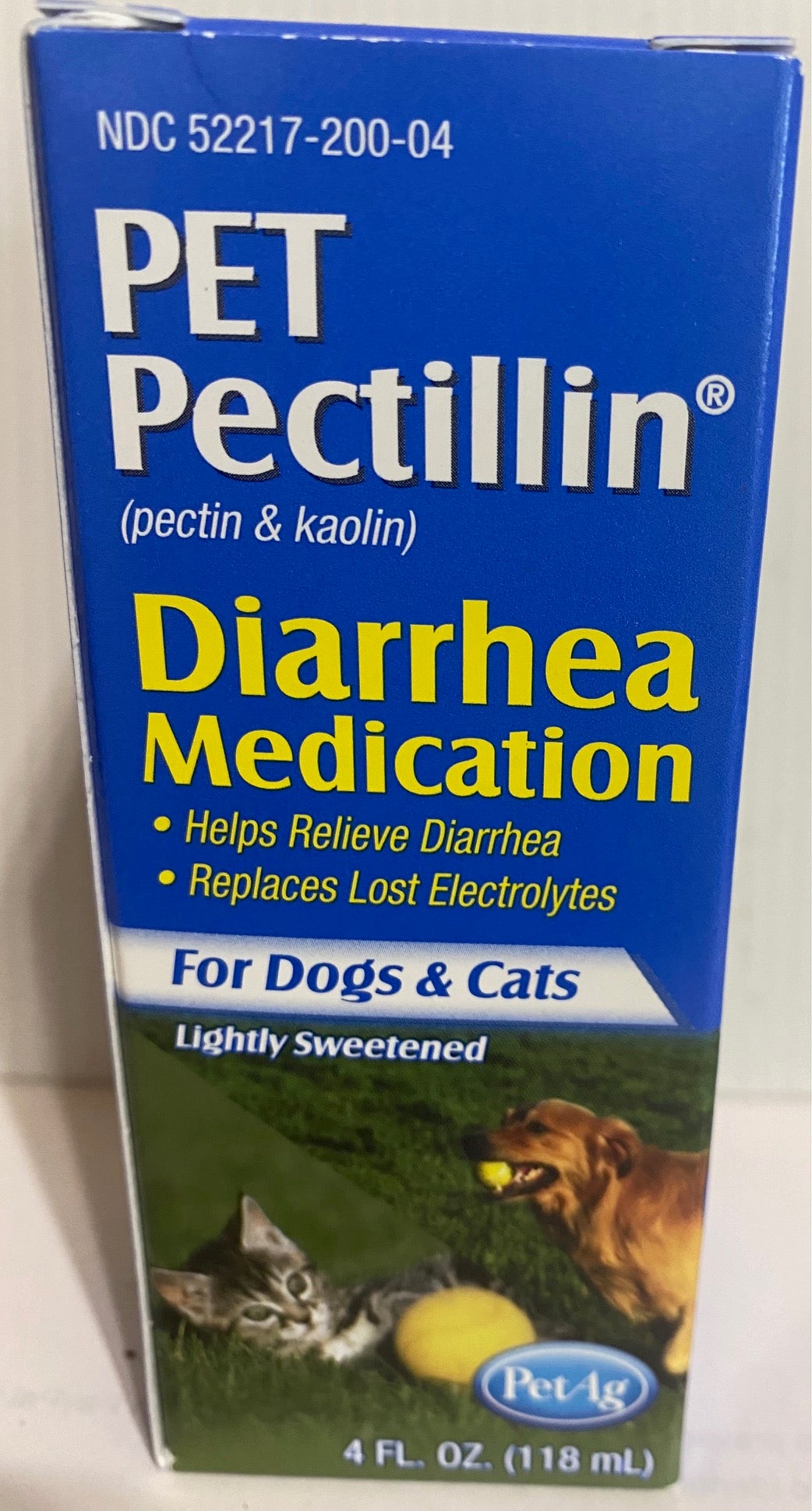 Pet Pectillin Diarrhea Medication - Pet Ag 4 oz