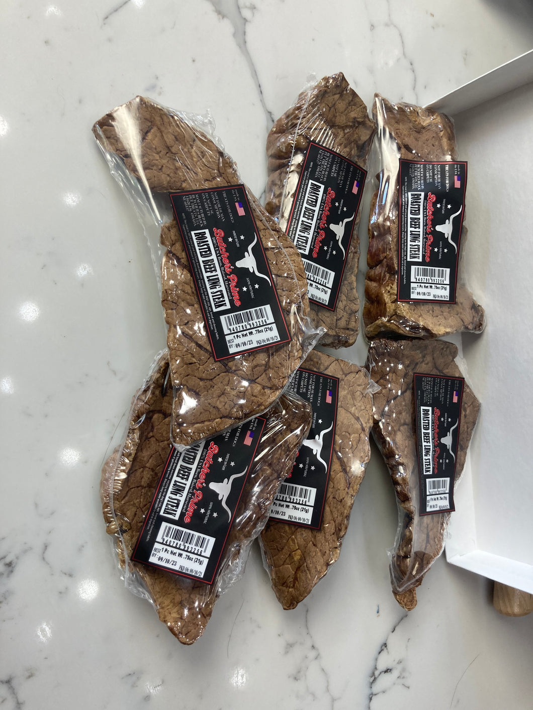Butcher's Prime Roasted Beef Lung Steak- For All dogs and Cats