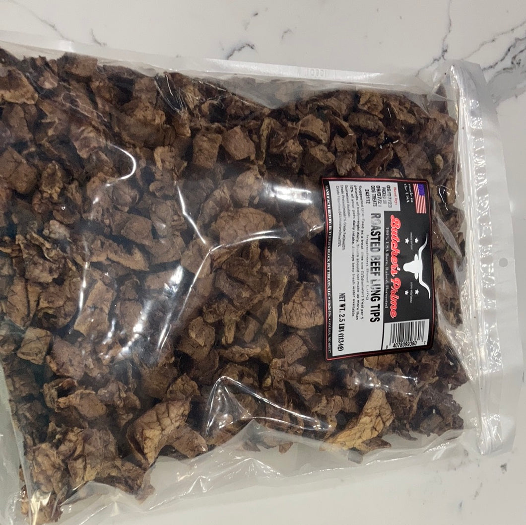 Butchers Prime Roasted Beef chop Lung Tips